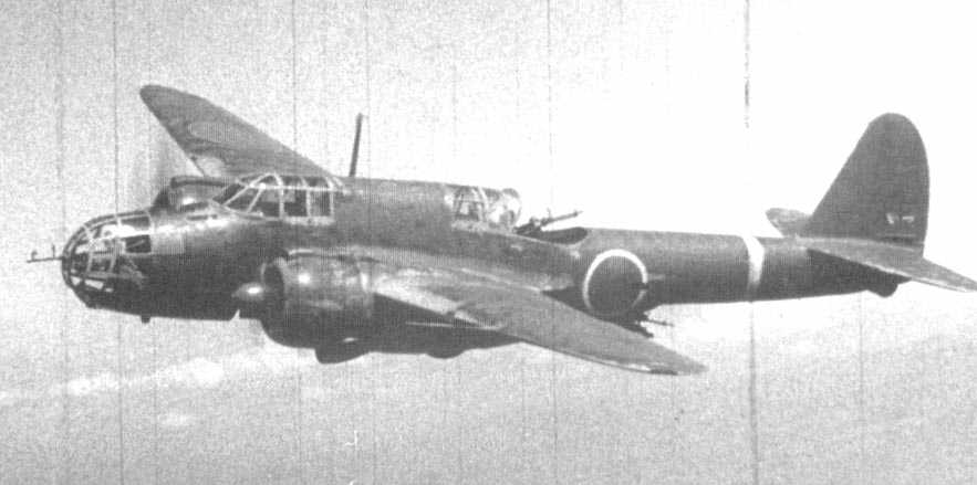 Type 99 (Lily) light bombers employed skip bombing tactics