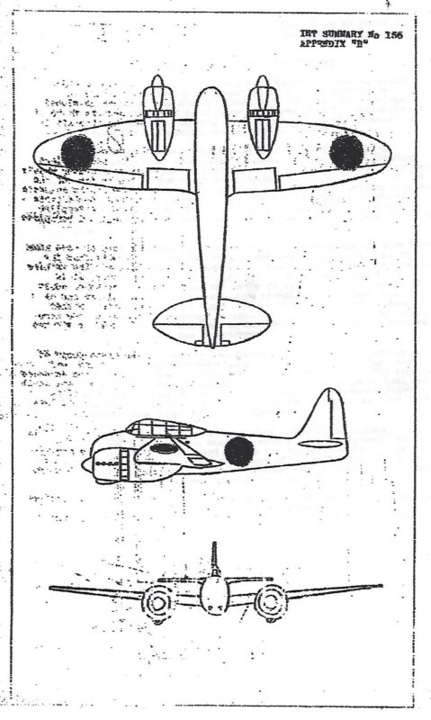 Twin Engine Diagram- Hand Drawn