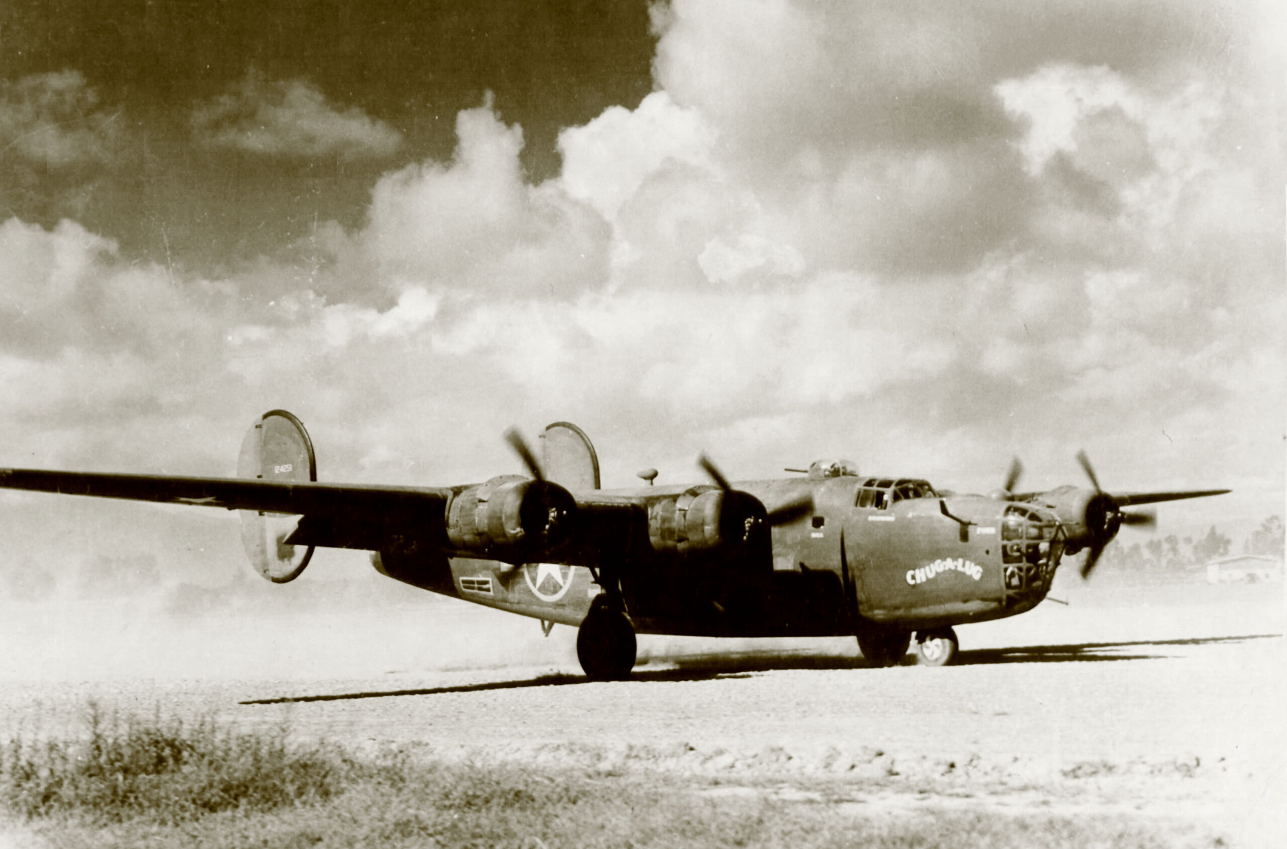 Photo of B-24D Liberator 41-24251 425th BS Nov.1943